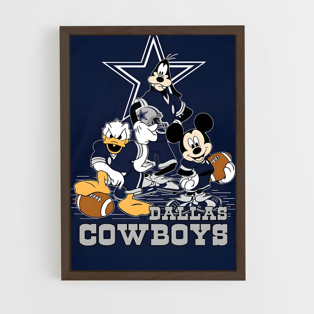 Poster Mickey Cowboys (vue 5)